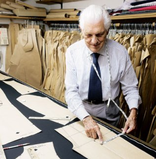 Master Tailor, Giacomo Trabalza Mentor of Susan Igou