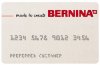 BERNINA credit card