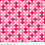 Riley Blake Red and Pink Dot