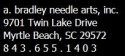 A. Bradley Needlepoint Logo