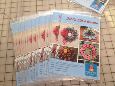 Fold'n Stitch Wreath is back in stock!