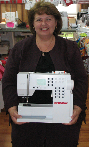 Kay and her NEW Sewing Machine!!