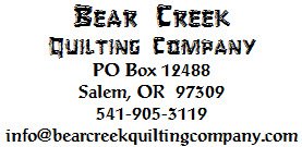 Bear Creek Quilting Company