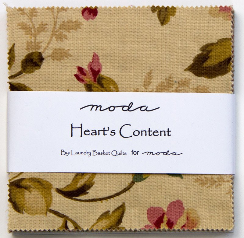 Heart's Content Charm Pack by Laundry Basket Quilts for Moda 42181PP