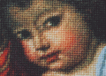 how to needlepoint a face stitching technique