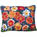 garden poppies needlepoint kit
