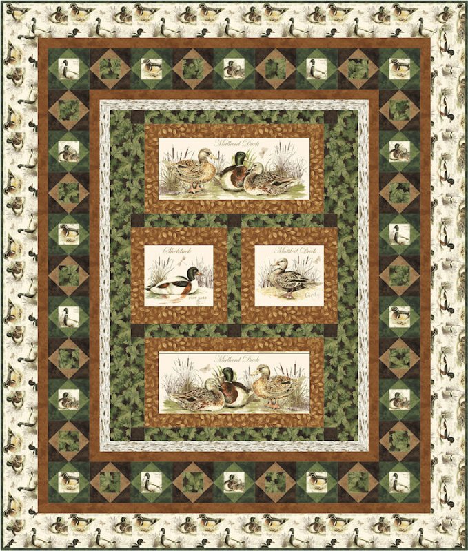 Duck Hunt Quilt Pattern