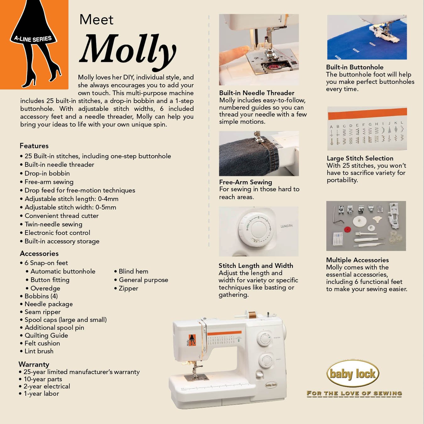 Baby Lock Sewing Machines and Sergers