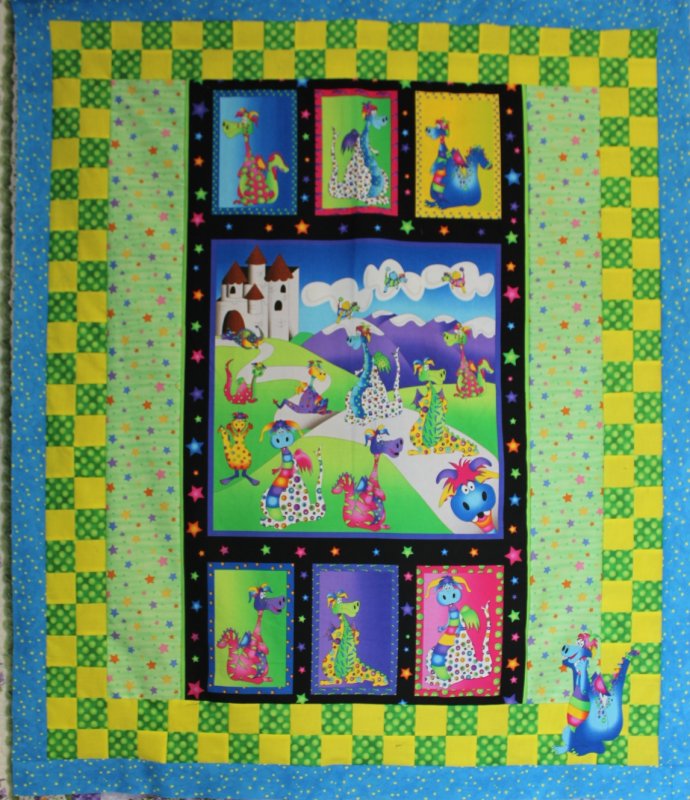 Days Of Yore Dragon Boys Quilt Kit