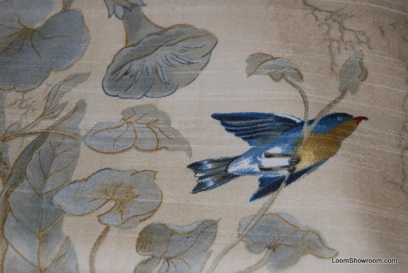 Watercolor Songbirds Beautiful Illustrated Hand Colored Bird Cotton