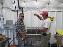 HSS facilities staff Jim Kleeman and Jack Zielinski