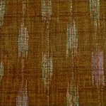 Japanese Dobby, Mustard Printed Ikat