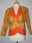 City Wraps Jacket - Jane Sassaman Print