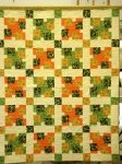 Handmade Flannel Frog Quilt