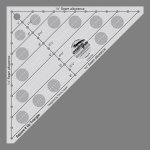 Square It Up & Fussy Cut Triangle by Creative Grids