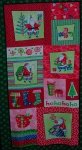 Vintage Santa Panel