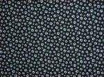 White on Black Paw Prints