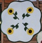 Summer Table Topper - Sunflowers - Pattern