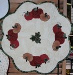 Fall Table Topper - Pumpkins - Pattern
