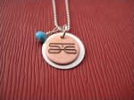 Copper and Silver SGM Logo Charm