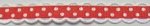 Red & White Fancy Polka Dot Ribbon