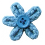 Braided Daisy Medley - BLUE - 6 Packages