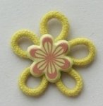 Groovy Petal Medley - YELLOW - 6 Packages