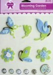 Blooming Garden - BLUE - 6 Packages