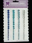 Gradient Gem Sticker - BLUE 