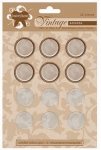 Vintage Make-It-Yours Self-Adhesive Metal Frames