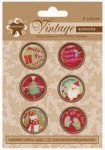 Vintage Christmas Self-Adhesive Metal Frames