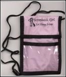 Scrapbook Girl Neck Wallet