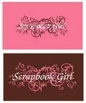 Scrapbook Girl Tote Pink