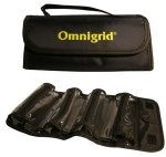 Omnigrid Black Roll Tool Case with 4 compartments