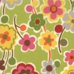 Flower Basket in Green