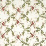 Sugar Cookie with holly leaves and vines 30224011