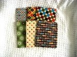 Robert Kaufman Brown and Turquoise Fat Quarter Bundle