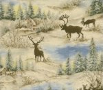 Moda Adirondack Flannels Wildlife Vintage