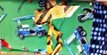 Fabric Kits - Golf Carts with Blue