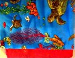Fabric Kits- Tropical waters with sea turtles