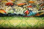 Fabric Kits - Ocean Fish and Green geometric