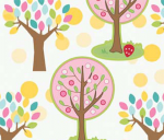 Riley Blake Designs-Hoo's in the Forest-RB-C2561-WHITE