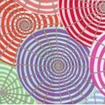 Kaffe Fassett-Parasols-KF-GP127-CREAM
