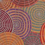 Kaffe Fassett-Parasols-KF-GP127-OCHRE