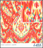 LARK by Amy Butler Kasbah in Persimmon 