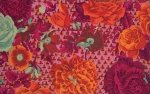 Kaffe Fassett-Cabbage Rose-Fuchsia