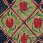 Camelot Cotton-Les Tulipes-Roberta Williams-Eugene Textiles