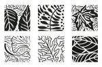 Leaves Rubbing Plates by Cedar Canyon Textiles