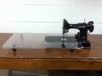 Sew Steady Portable Table  for Singer 221 Featherweight, Black 18 inches x 24 inches 