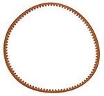 Belt, 17 1/2 inch, Superior Grade, White, Lug